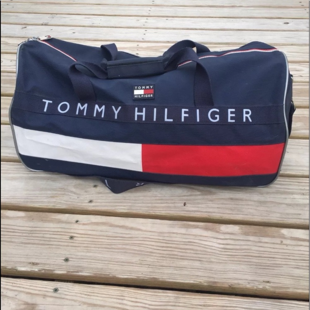 Tommy Hilfiger vintage duffel bag